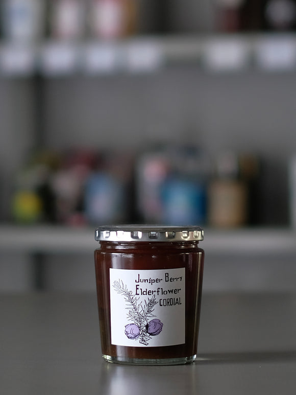 Juniper Berry & Elderflower Cordial  ジュニパーベリー & エルダーフラワー コーディアル