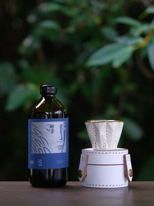 辰巳蒸留所 × 今村能章 / ALCHEMIAE 琉 New Moon GIN × S-presso Cup